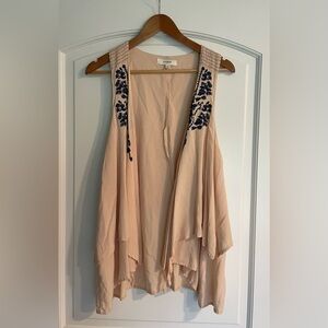 Umgee Blush Sleeveless Vest Top